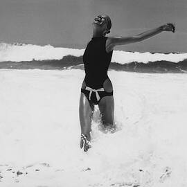 Veruschka Von Lehndorff Wearing A  Rudi Gernreich by Franco Rubartelli