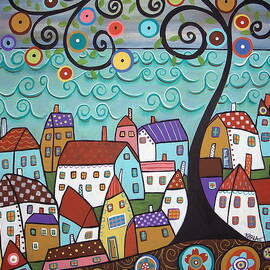 Village By The Sea by Karla Gerard