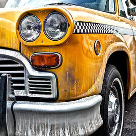 Vintage NYC Taxi by John Farnan