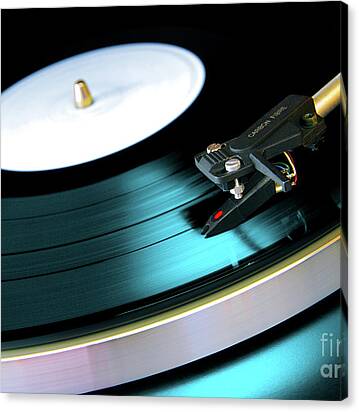 Vinyl Record Canvas Print