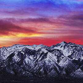 Wasatch Sunrise 2x1 by Chad Dutson