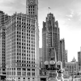 Wrigley and Tribune by Scott Norris