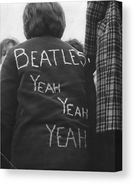 Yeah Yeah Yeah Canvas Art Print by Evening Standard