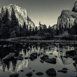 Yosemite National Park Valley View Reflection by Scott McGuire